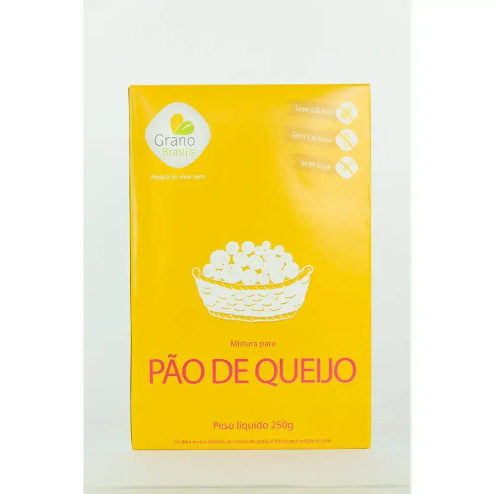 Mist Pao Queijo Grano Brasilis 250gr Sem Lactose