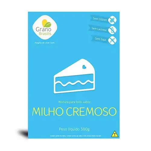 Mist Bolo Grano Brasilis 400gr Milho Cremoso