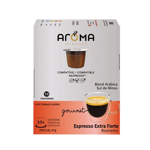 Cafe Expresso Extra Forte 10caps Aroma Selezione Aroma Selezione