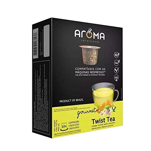 Cha Citrus Twist 10 Caps Aroma Gourmand
