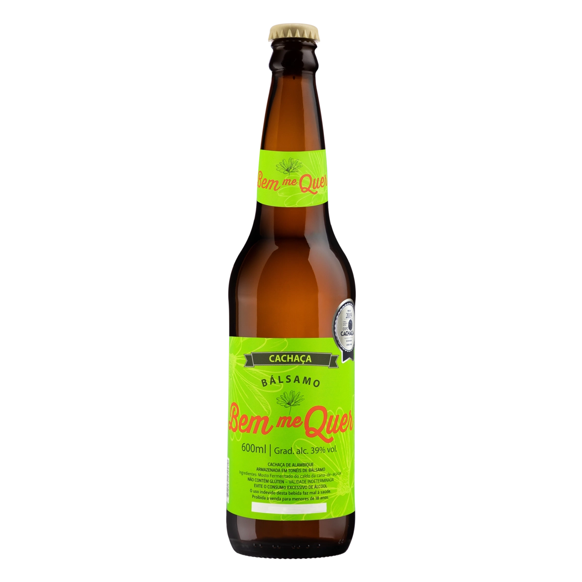 Cachaça Bálsamo Bem Me Quer Garrafa 600ml