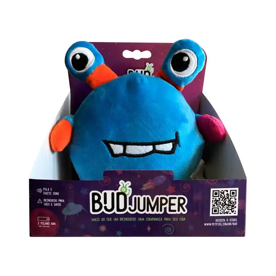 Brinquedo Bud Jumper Pet Go Para Cães Azul