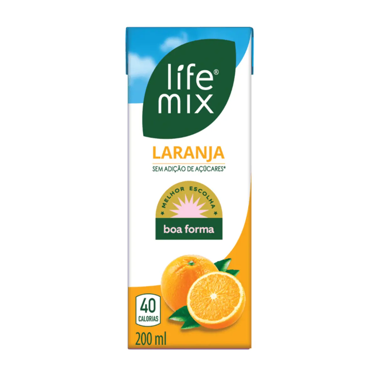 Bebida Laranja Life Mix Caixa 200ml