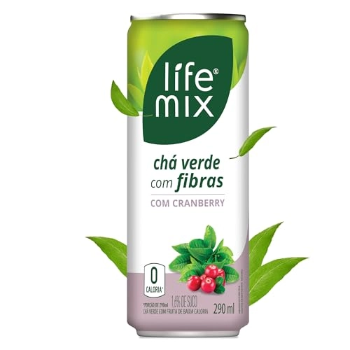 Chá Verde Cranberry Life Mix Lata 290ml