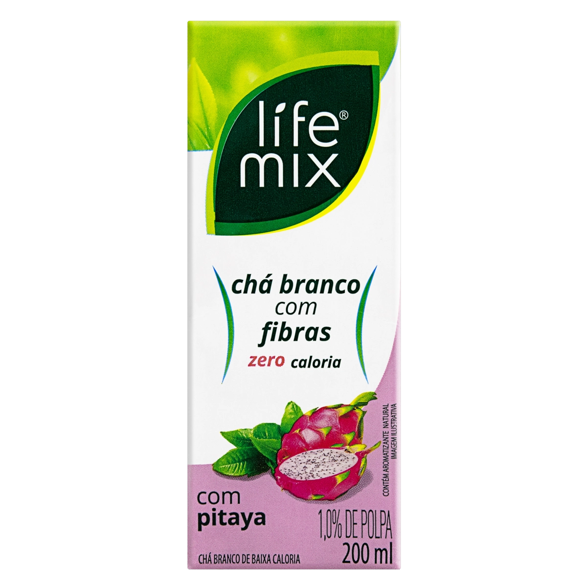 Chá Branco Pitaya Life Mix Caixa 200ml