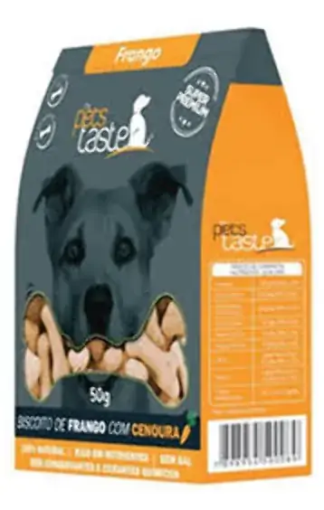 Biscoito The Pets Taste Frango 50 G