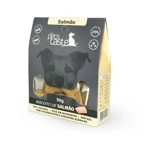 Pets Taste Biscoito De Salmao 50gr P07