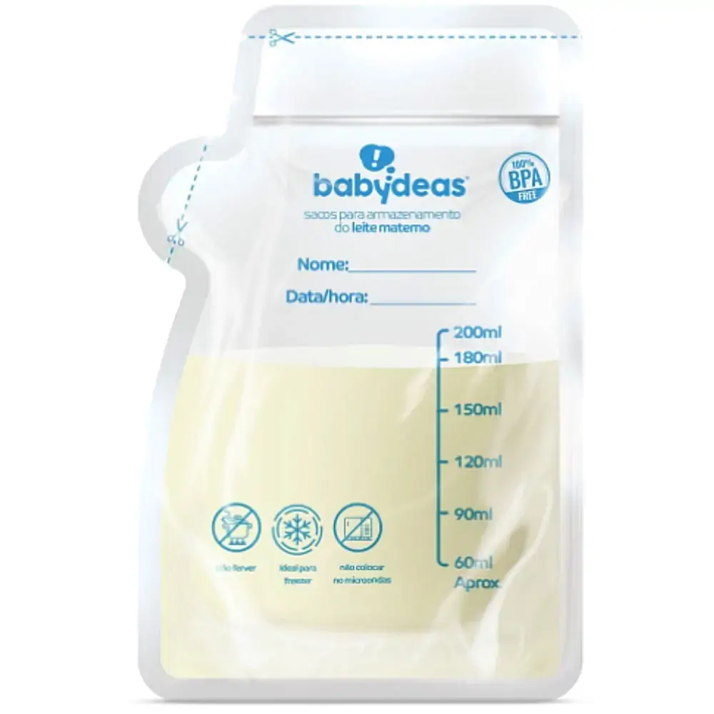 Sacos para Armazenar Leite Materno Babydeas - 25 Sacos