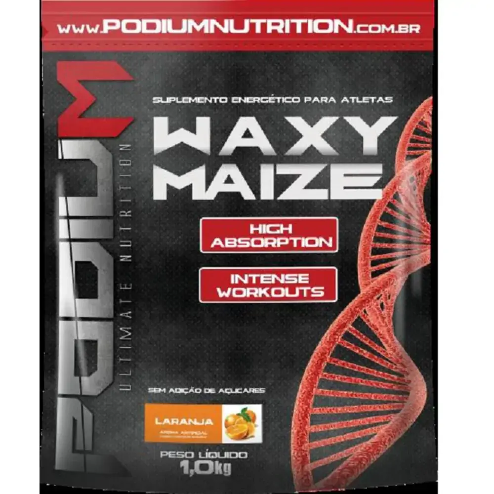 Waxy Maize Podium Laranja Refil 1kg .