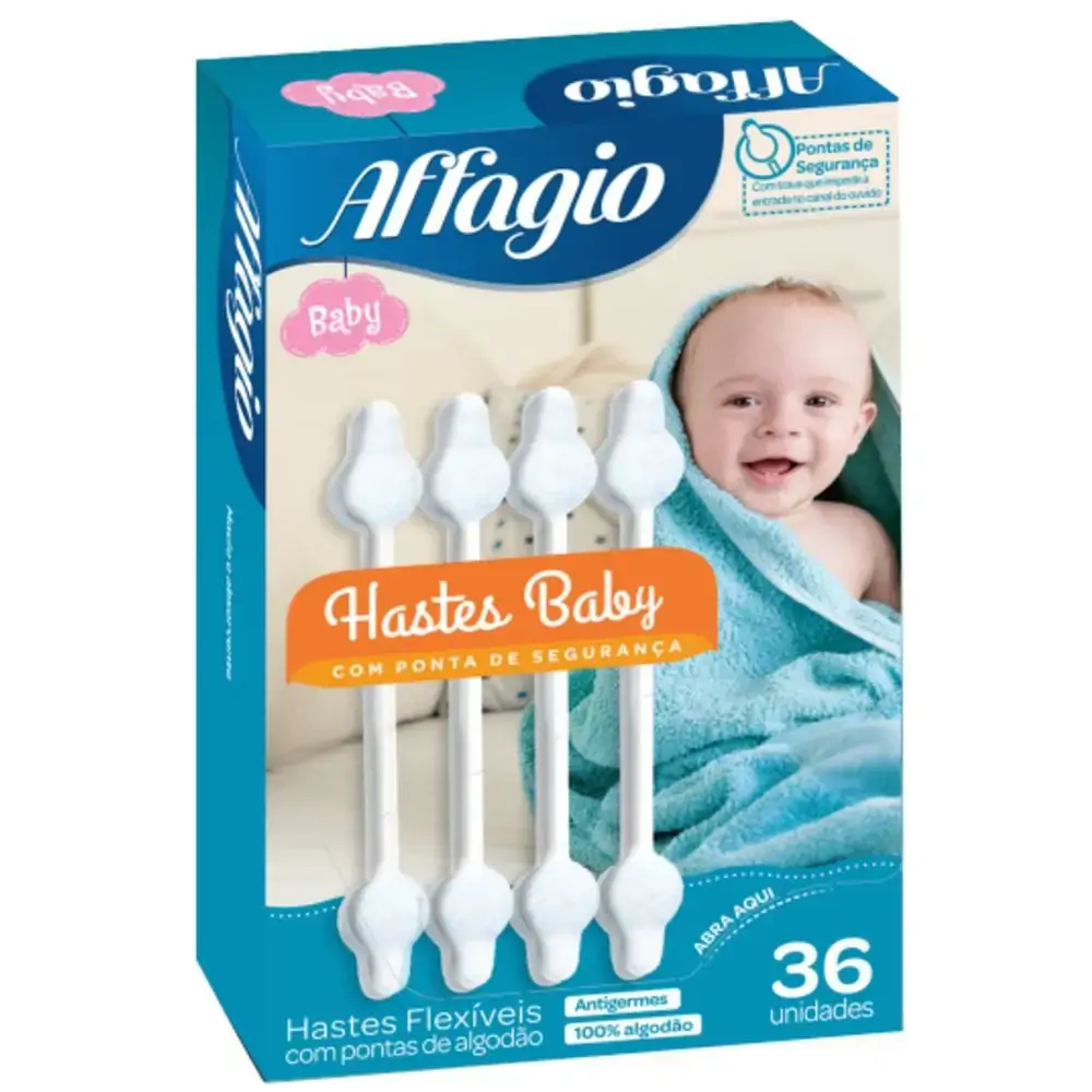 Hastes Flexiveis Baby Affagio C/36