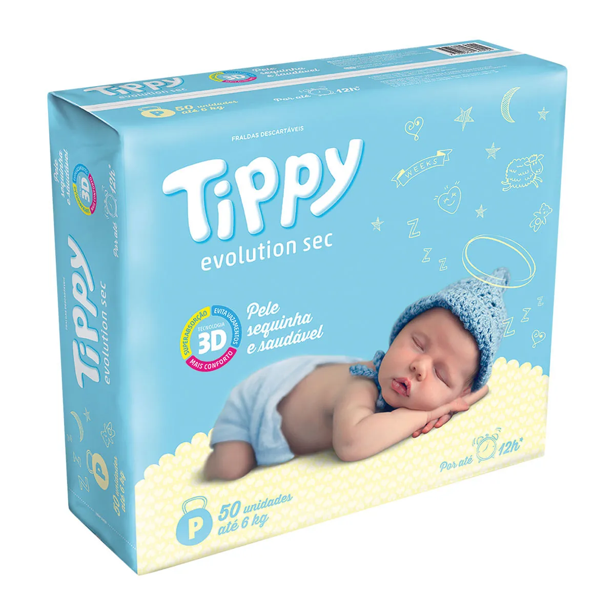 Fralda Tippy P Mega C/50