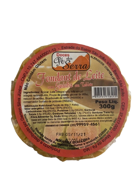 Doce Leite C/ Goiaba Pe Da Serra 300g