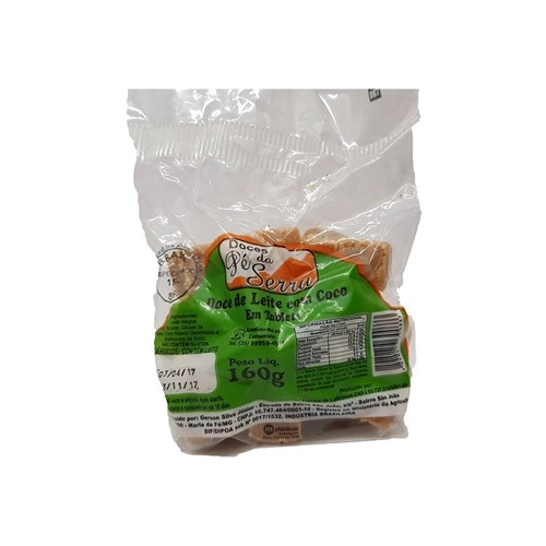 Fondant Pe Da Serra 160g Leite C/coco