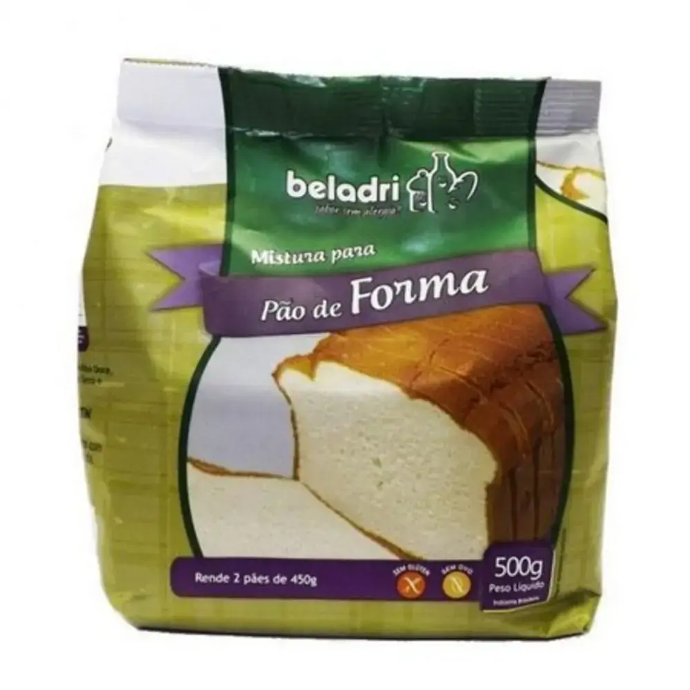 MIS PAO DE FORMA S/GLUT 500G BELA