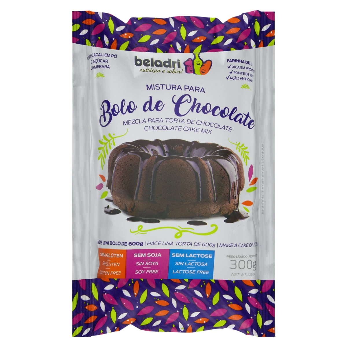 Mistura Bolo BELA Chocolate 300g