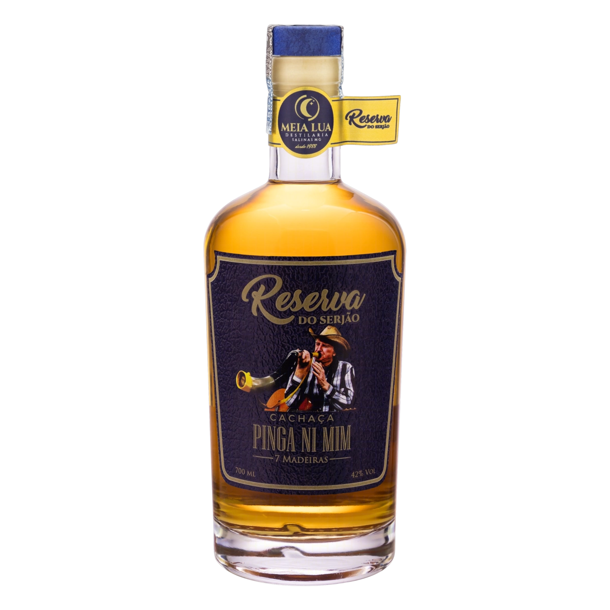 Cachaça Pinga Ni Mim Reserva do Serjão 7 Madeiras 700ml