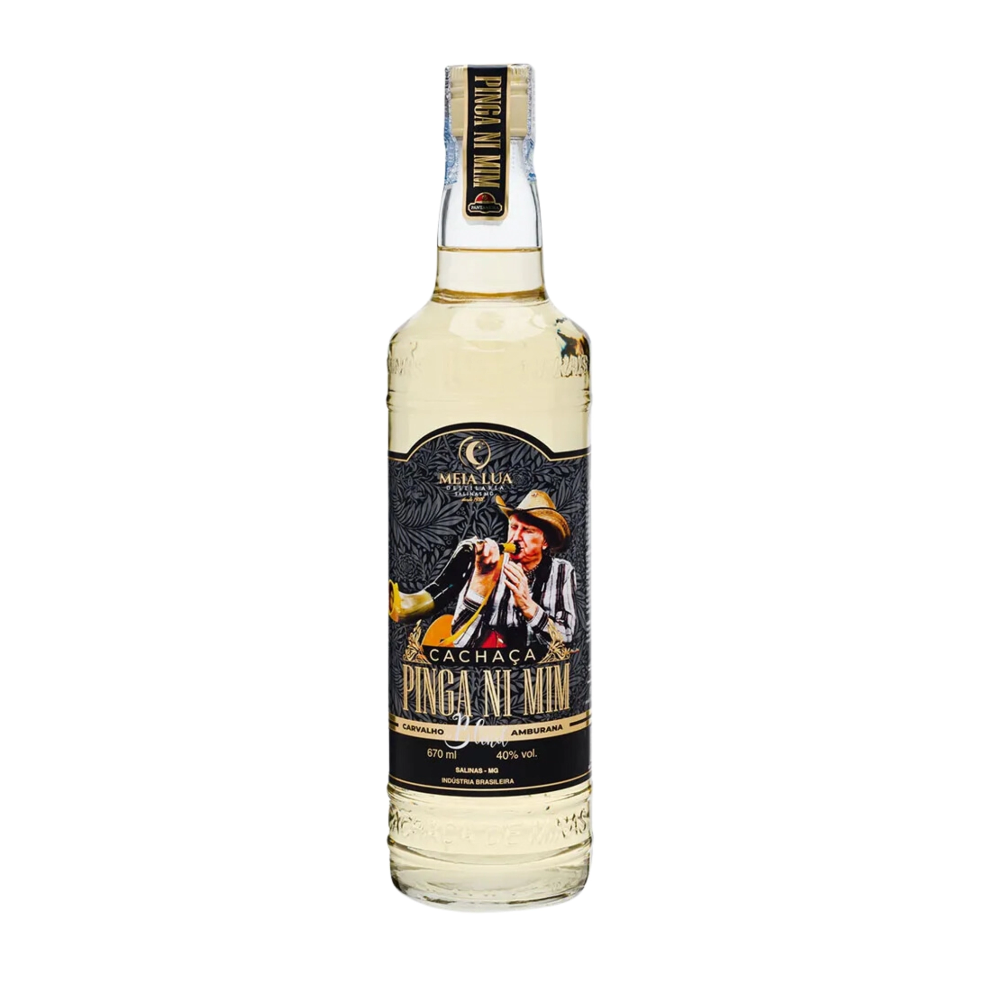 Cachaça Blend Meia Lua Pinga Ni Mim Garrafa 670ml