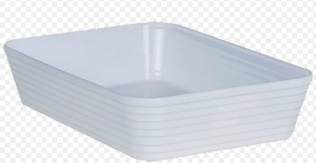 Travessa Retangular Friso Le Chef Bca 27.5x19x6cm 1823 Paramount