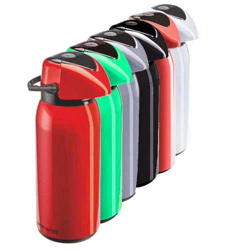 Garrafa Térmica Unitermi Verona 1Lt Vermelho Chimarrão Café