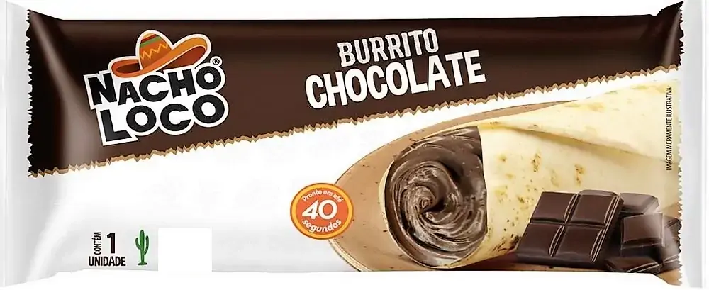Burrito Nacho Loco Banana C/avela 300g