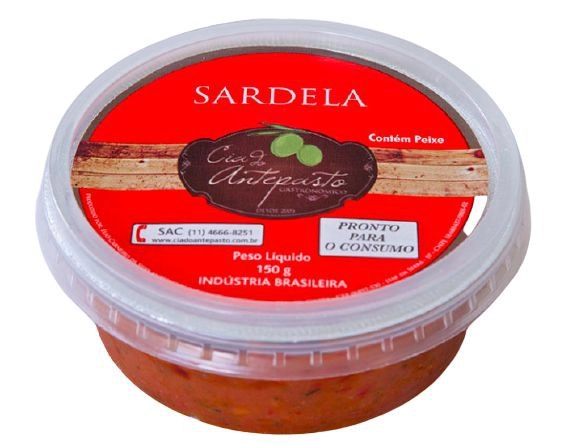 Sardela Cia Do Antepasto 170gr