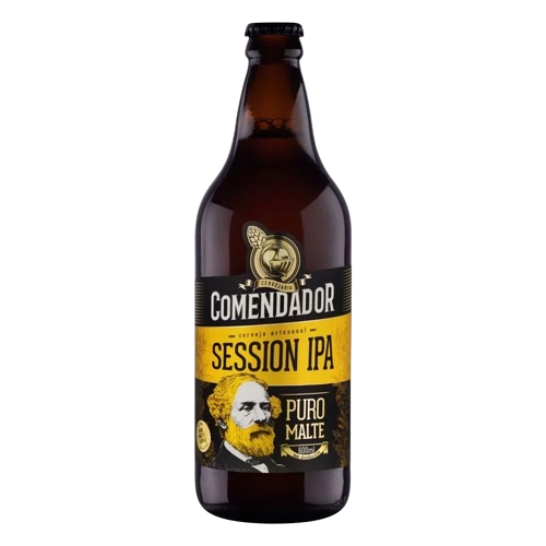 Cerveja Session Ipa Puro Malte Comendador Garrafa 600ml