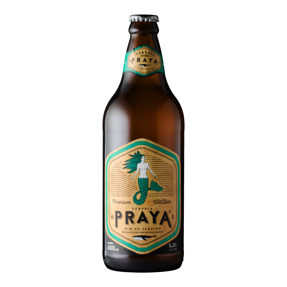 Cerveja Witbier Praya Garrafa 600ml