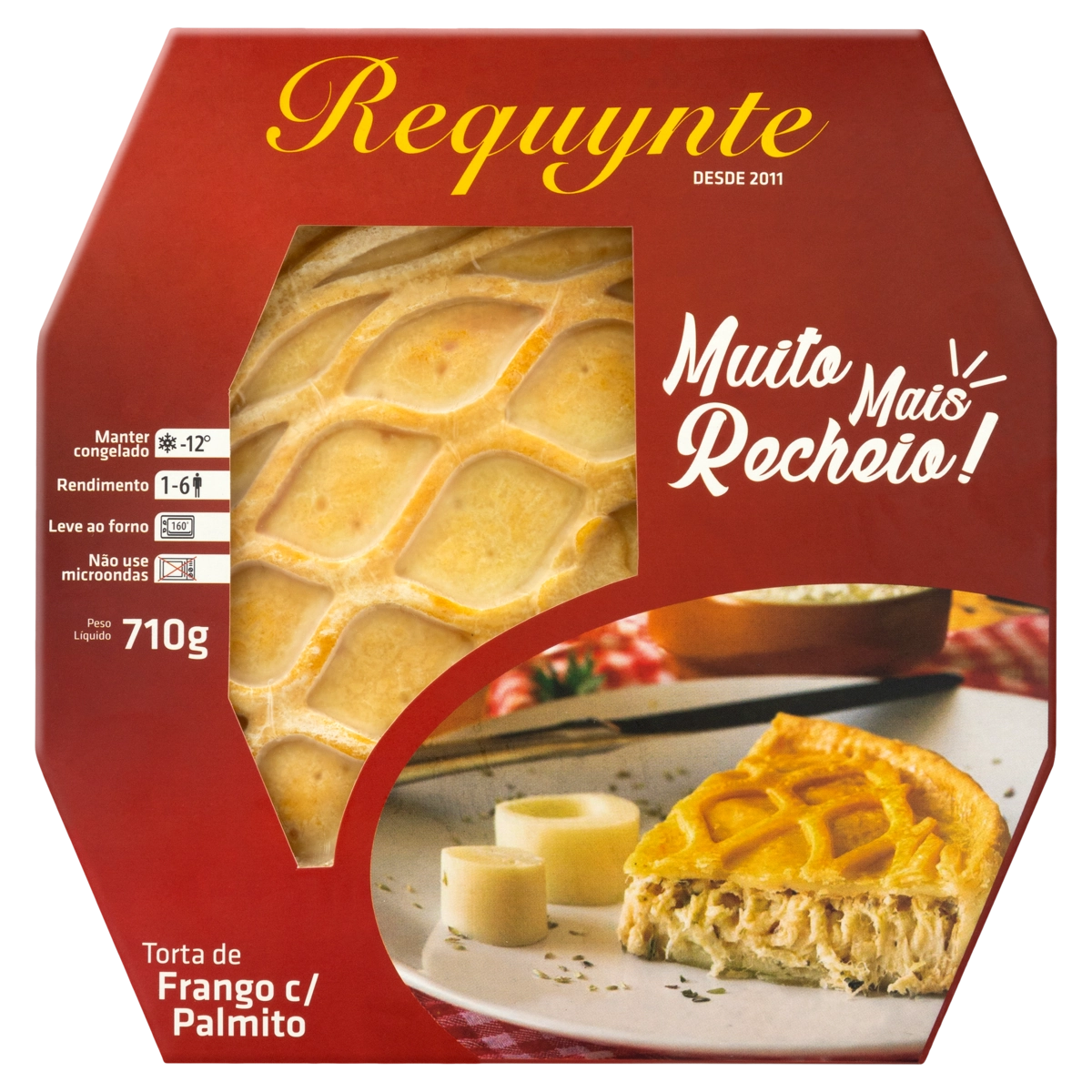 Torta Receitas Requinte Frango/palmito