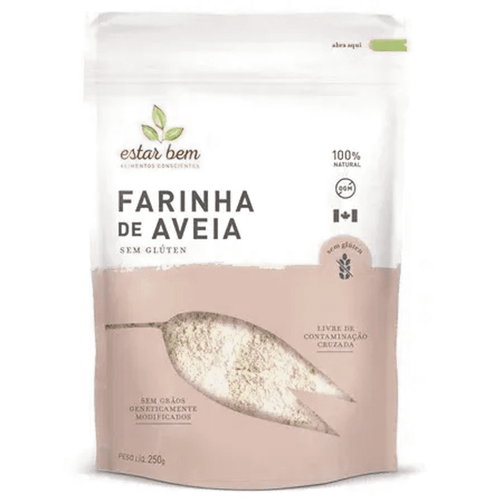 Farinha de Aveia Sem Glúten - Estar Bem 250g