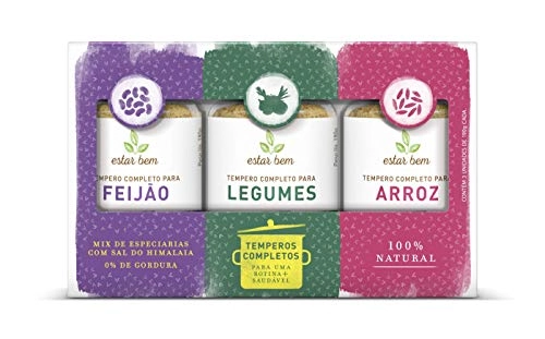 Kit Tempero Feij Arroz E Legumes Estar Bem