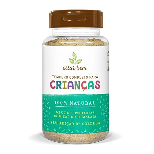 Tempero Completo Para Crianças Estar Bem 190g