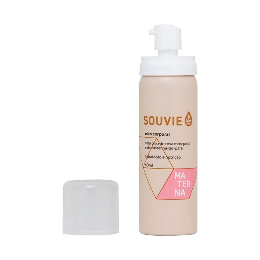 Óleo Corporal Orgânico Materna 60ml - Souvie