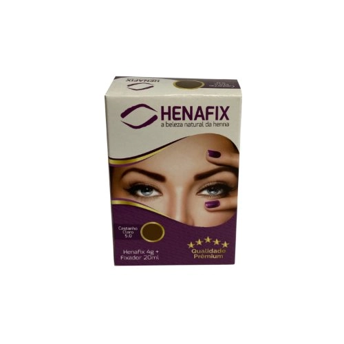 Henna P/sobrancelha Henafix 5.0 Castanho Claro 1un
