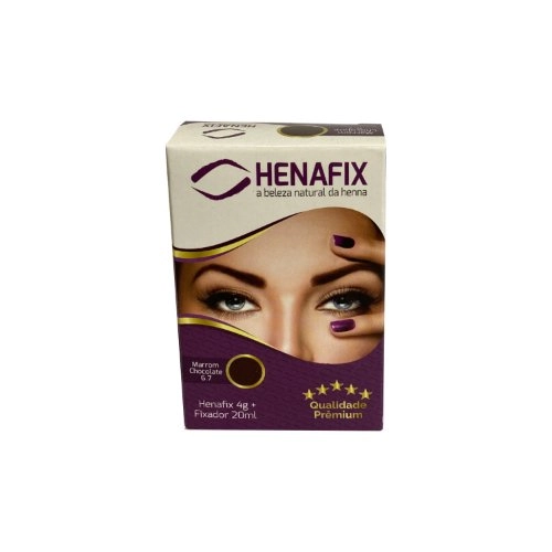 Henna P/sobrancelha Henafix 6.7 Marrom Chocolate 1 Un