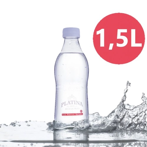 Agua Mineral Platina C/ Gas 1 5 Lt