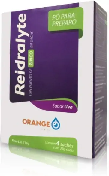 Reidralyte Sabor Uva Com 4 Saches