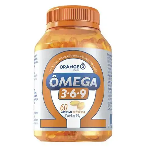 ômega 3 6 9 60 Capsulas 1000mg