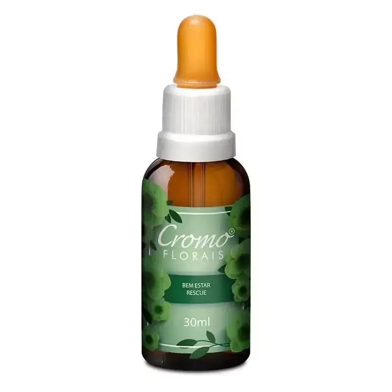 Floral Bem Estar Rescue 30ml - Cromoflorais