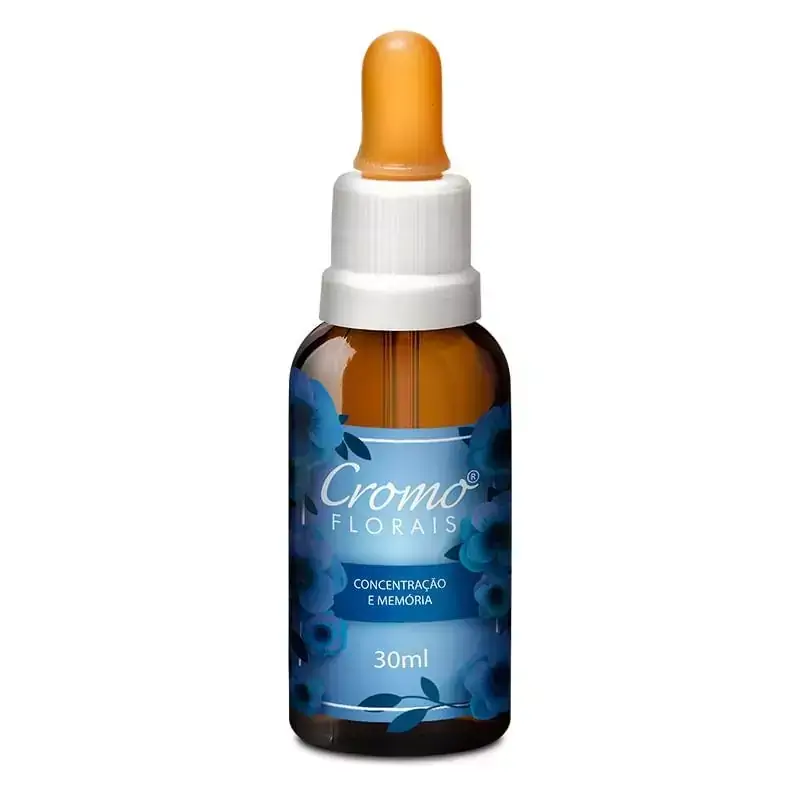 Floral Concentração e Memória 30ml - Cromoflorais