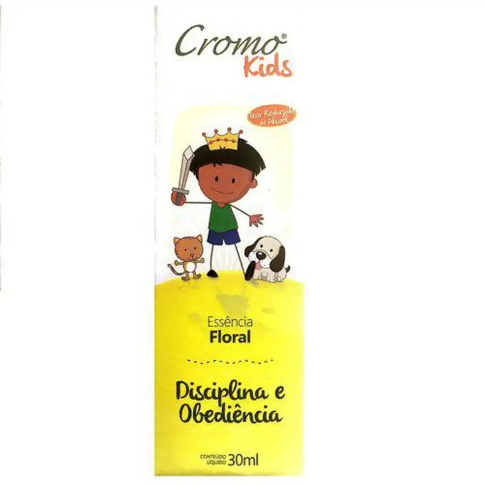 Essencia Floral Disciplina E Obediencia Kids 30ml Cromoflorais