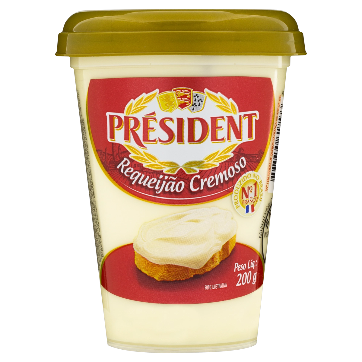 Requeijão Cremoso Président Copo 200g