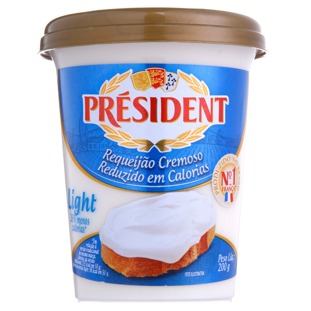 Requeijao Cremoso Light 200g President