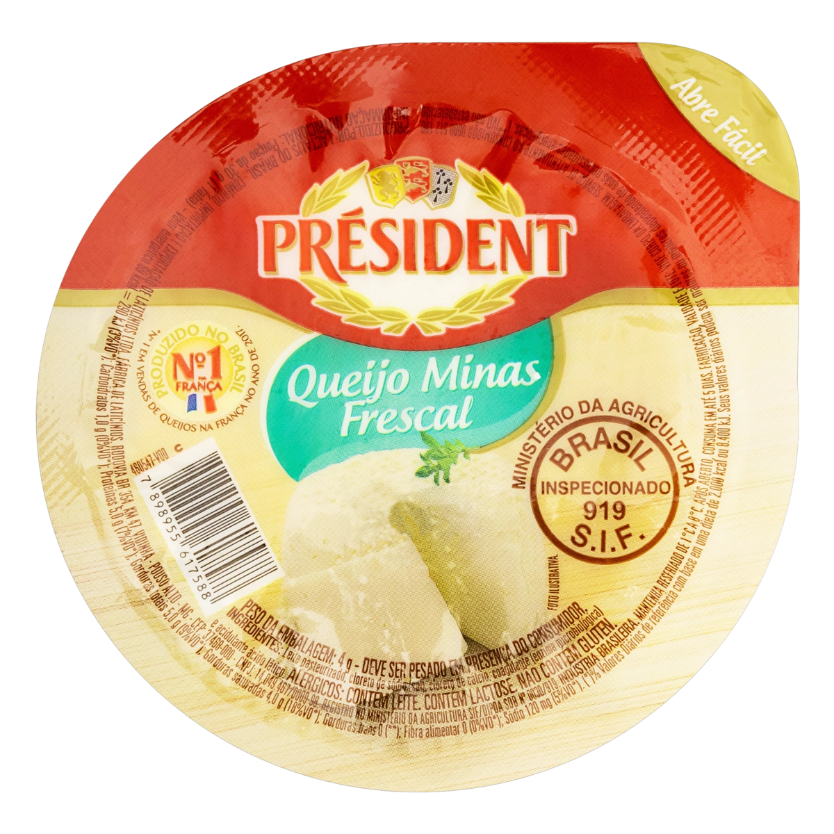 Queijo Minas Frescal Président