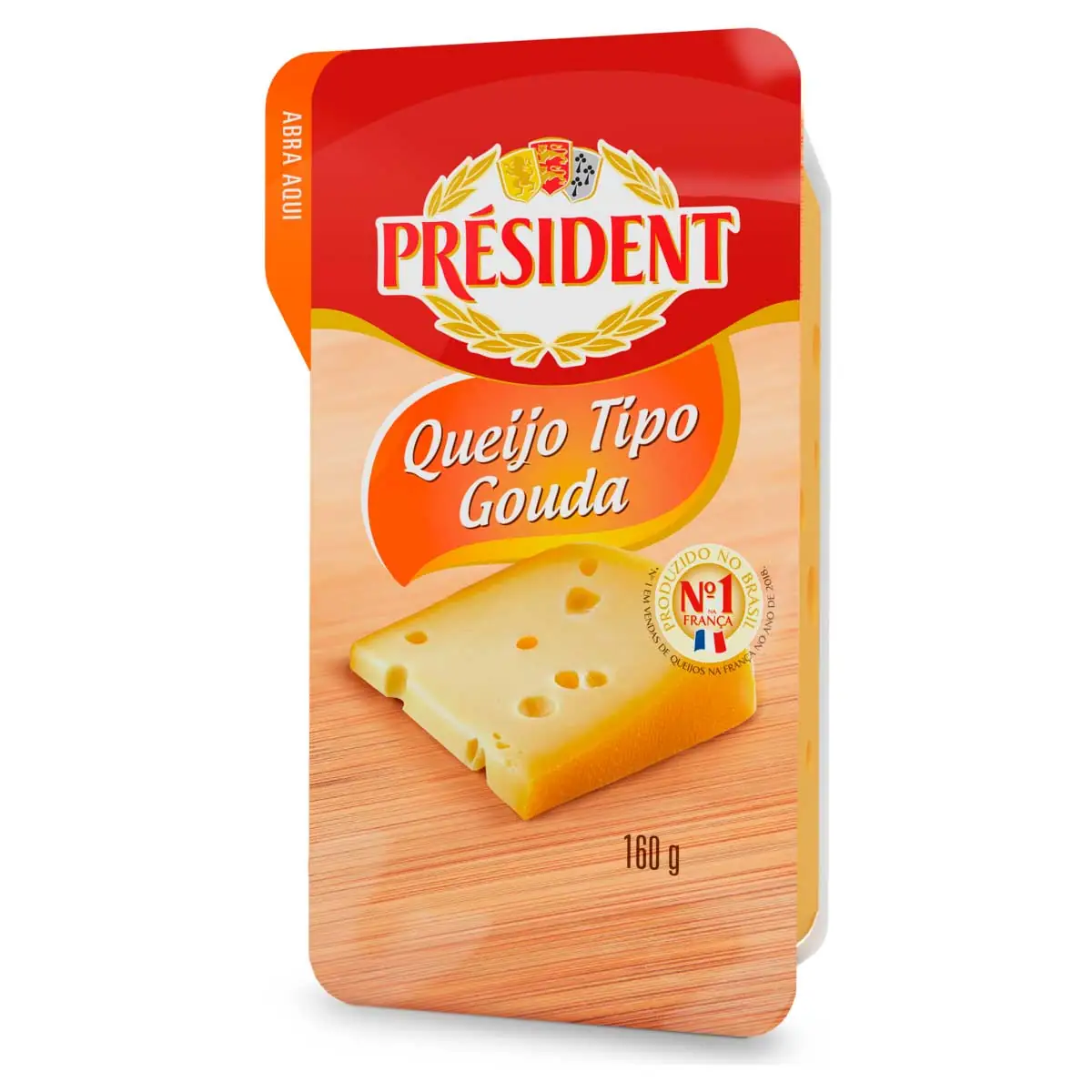 Queijo Gouda Président 160g