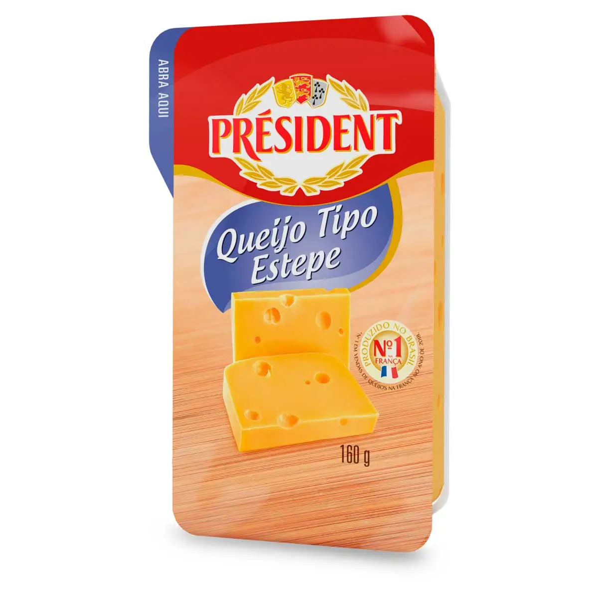 Queijo Tipo Estepe PRÉSIDENT 160 g