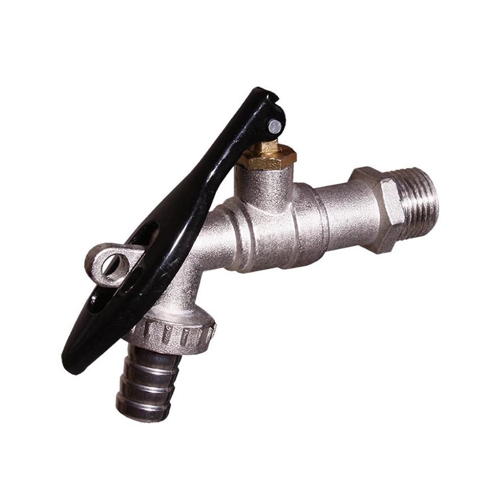 Torneira De Esfera Mega Com Porta Cadeado Frontal Em Metal