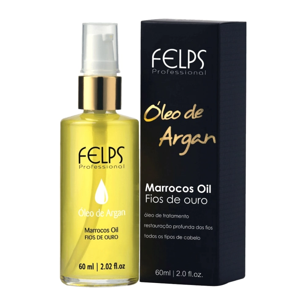 Felps Professional Fios de Ouro - Óleo de Argan Marrocos 60ml