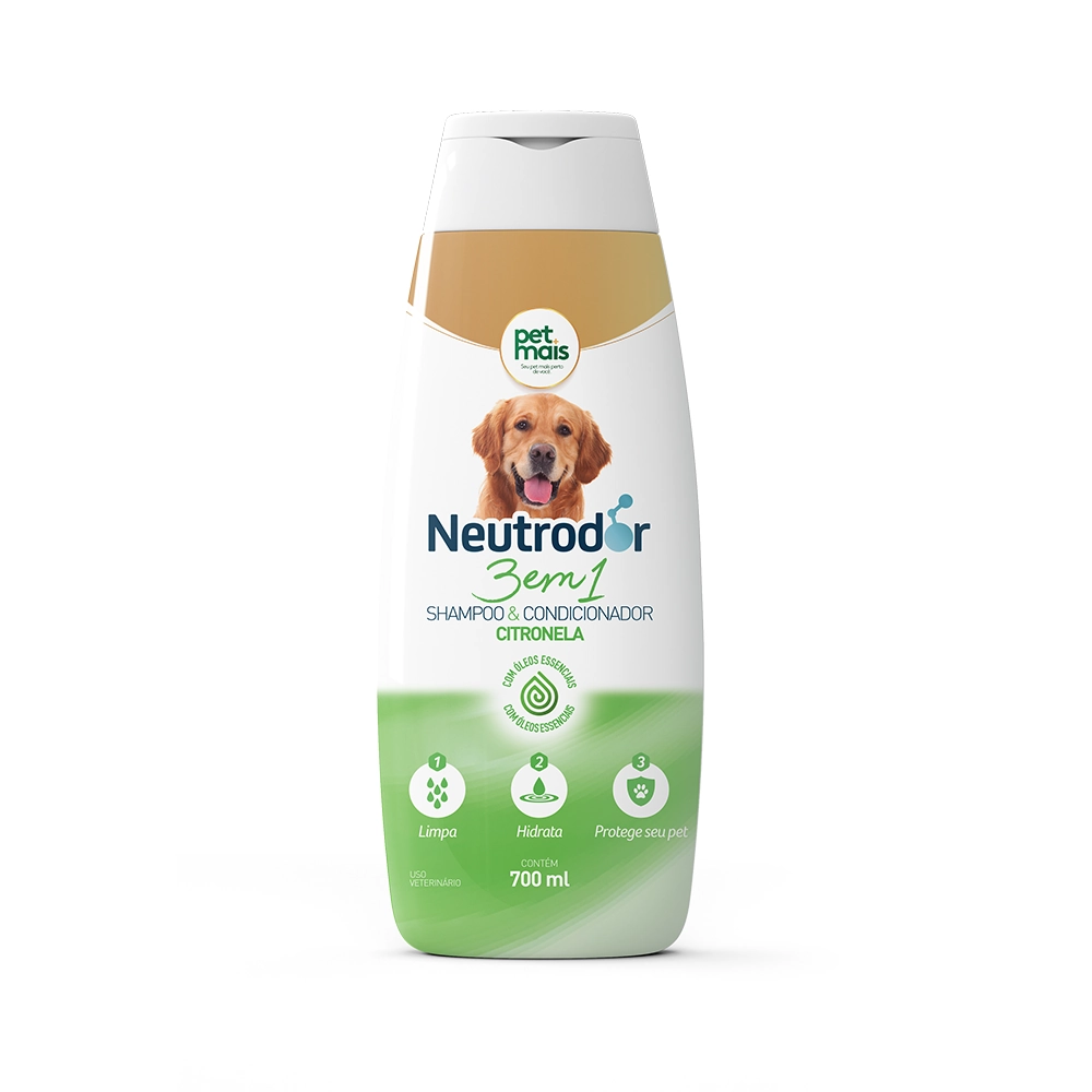 Shampoo 3em1 Citronela Neutrodor 700ml
