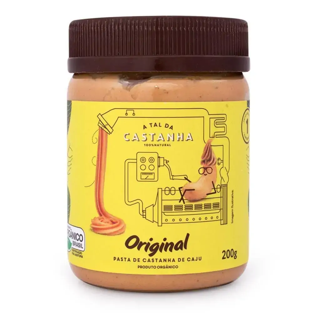 Pasta De Castanha De Caju 200g A Tal Da Castanha