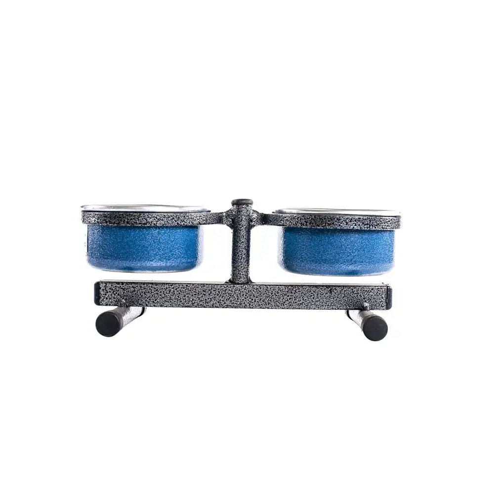 Comedouro Premium Filhote Azul Nf Pet